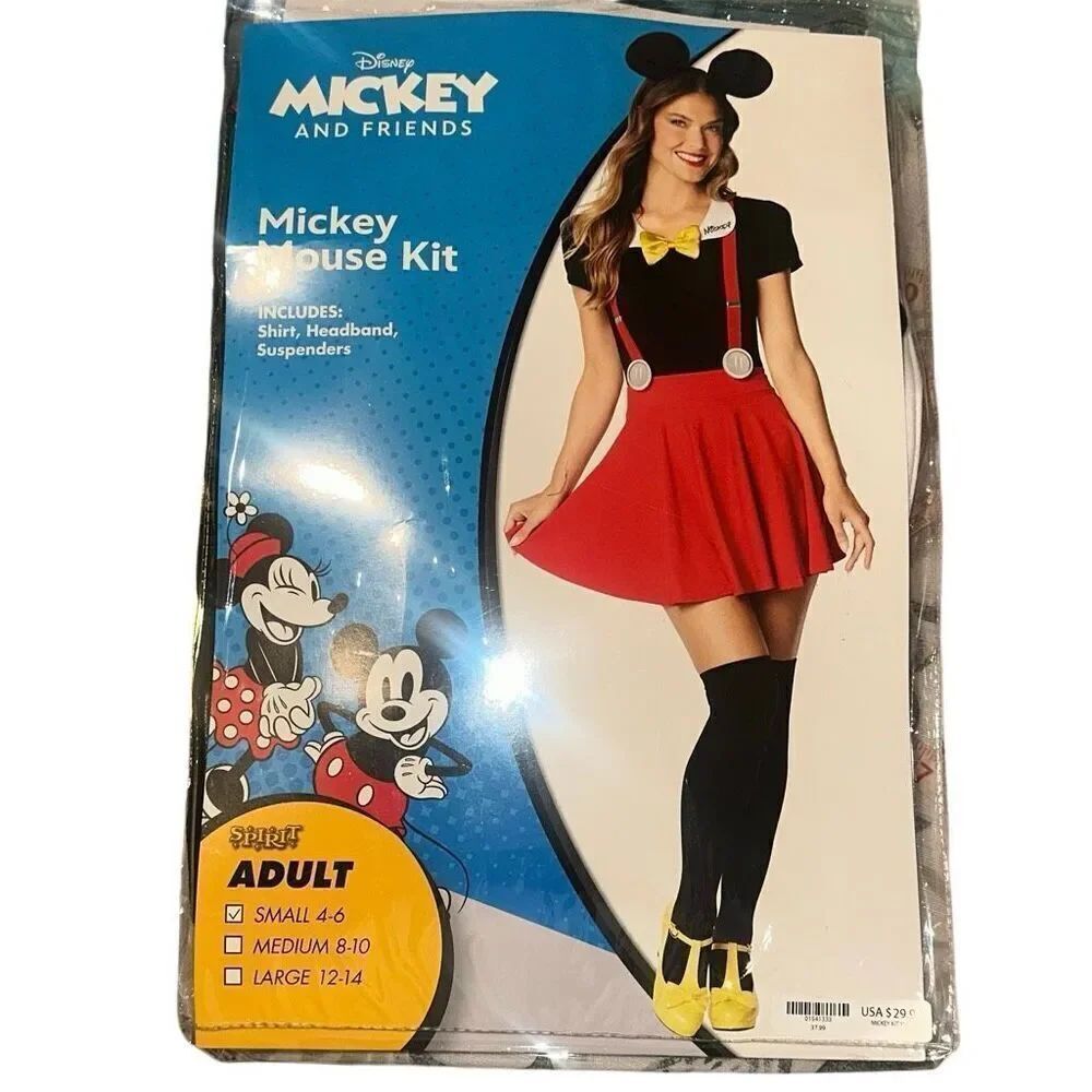 Disney, Mickey and friends, Mickey Mouse Halloween costume ladies size small